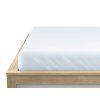 Jersey Spannbettlaken eisblau 90 x 200 cm