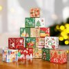 BOXMAS adventní kalendář DIY sada 24 barevných krabiček