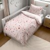 Renforcé-Kinderbettwäsche aus Krepp LOVITA rosa