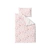 Renforcé-Kinderbettwäsche aus Krepp LOVITA rosa