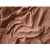 Musselin-Bettwäsche MUSSARI hellbraun