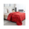 Vánoční přehoz na postel CHRISTMAS MAGIC červený