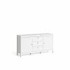 Weißes Sideboard SALOMO mit 3 Schubladen