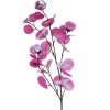 Stylový umělý eukalyptus 81 cm, fialová barva