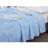 Kühle Sommerdecke CELIA, blau