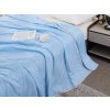Kühle Sommerdecke CELIA, blau