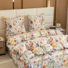 Povlečení z mikrovlákna WILDFLOWERS barevné s přírodním motivem