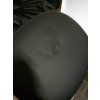 AKTION Weiß-schwarzer Stuhl BALI MARK mit schwarzen Beinen II. Qualität
