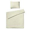 Baumwoll-Bettwäsche CALMORA hellbeige