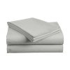 Bavlněné prostěradlo BASIC 200x220 cm světle šedé – extra jemné a prodyšné