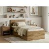 Postel SOFIA 80 x 200 cm, dub artisan