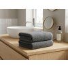 Kinderhandtuch Bella Grau 30 x 50 cm, 100% Baumwolle