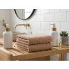 Kinderhandtuch Bella Beige 30 x 50 cm, 100% Baumwolle