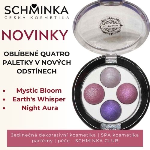 Objevte Magii Minerálních Očních Stínů s Našimi Novými Quattro Paletkami