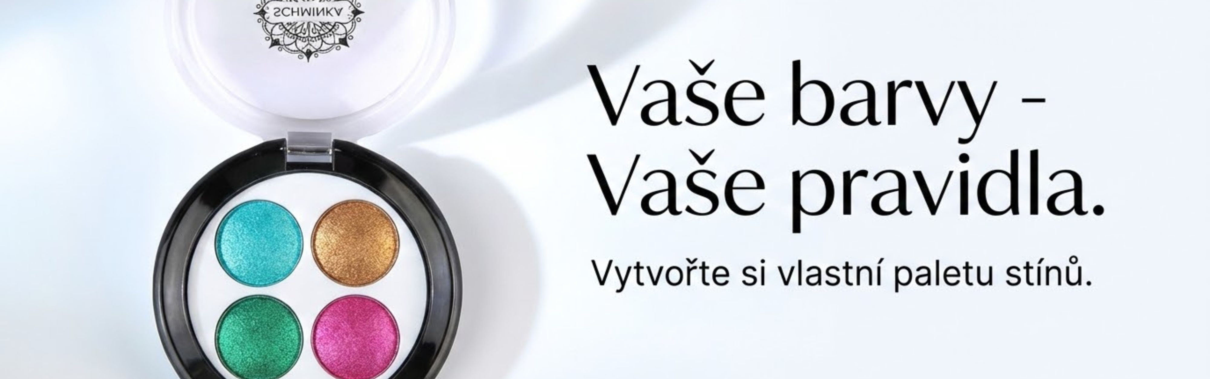 Paletka oční stínů na přání - kosmetika Schminka