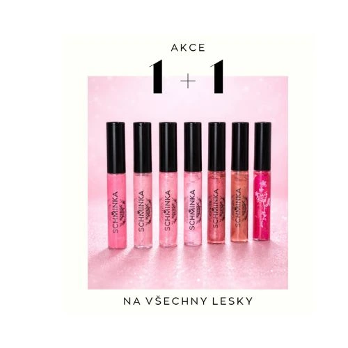 SPECIÁLNÍ JARNÍ NABÍDKA 🐣. Vyber si dva lesky na rty, vlož je do košíku a zaplatíš jen jeden!