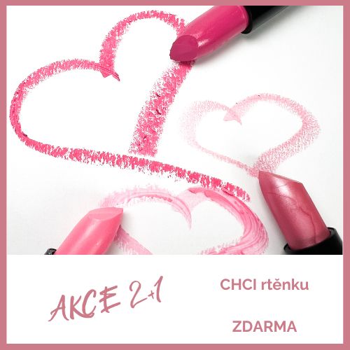 Rtěnky v akci - 2+1 zdarma