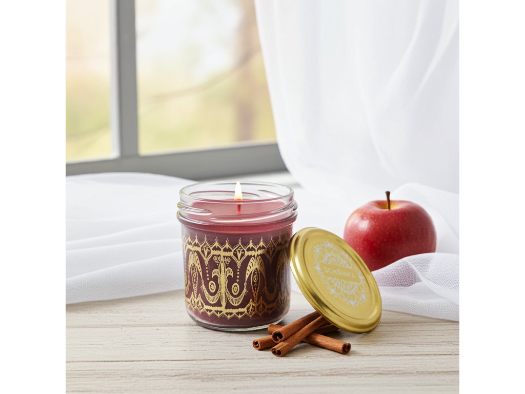 jablko se skorici 165 ml sojova svicka