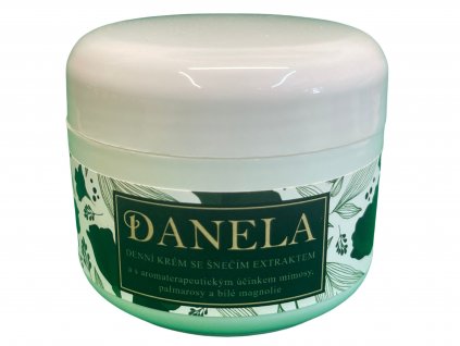 Day cream with natural ingredients and snail extract DANELA