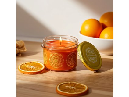 Pomerancova svicka schminka sojova 180 ml