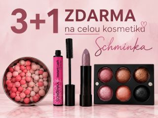 Tropické léto nám evidentně rozšířilo vědomí. A taky chuť rozdávat. 😄 3+1 ZDARMA na celou kosmetiku Schminka! Vyberte si...