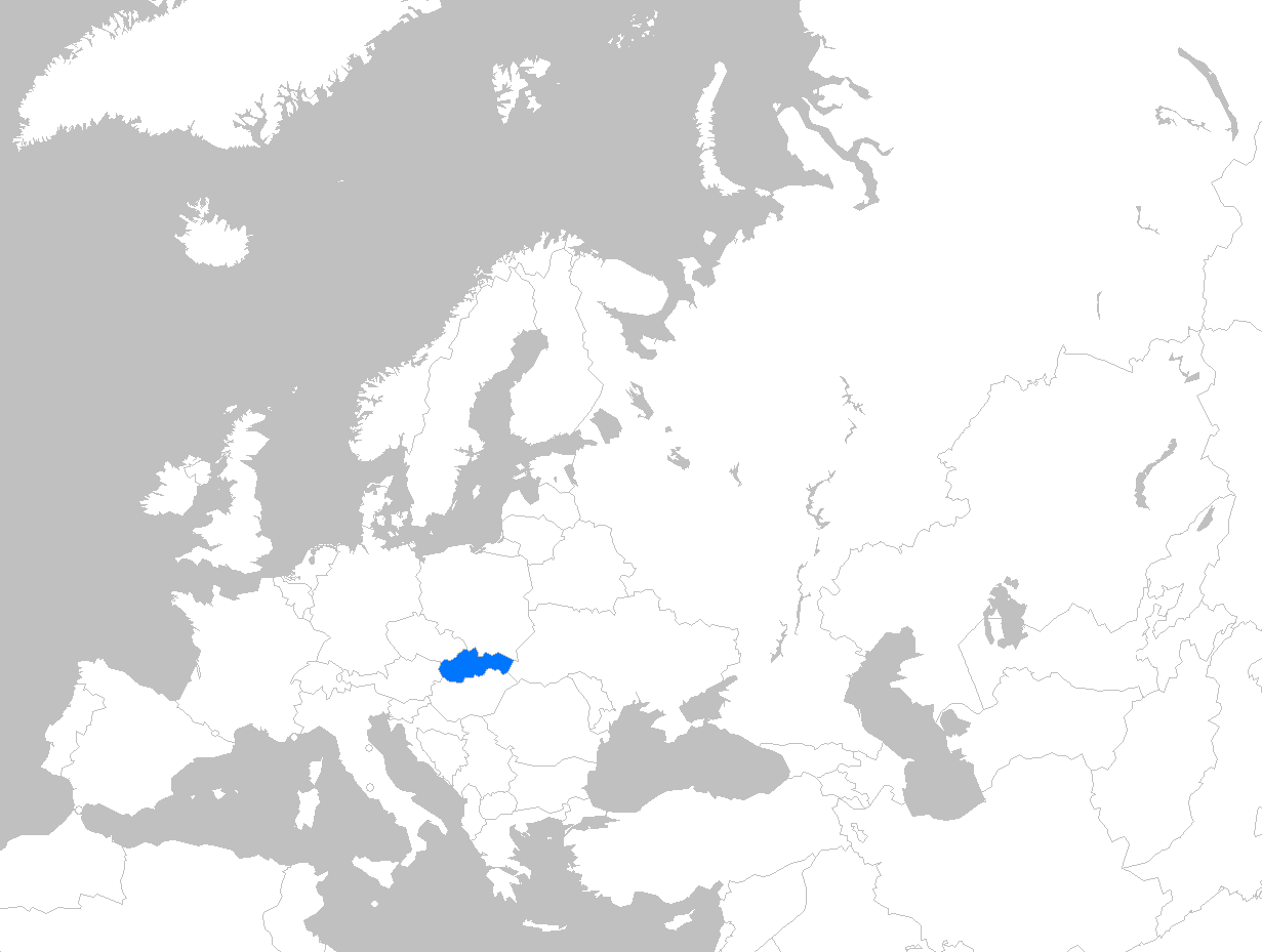 Europe_map_slovakia