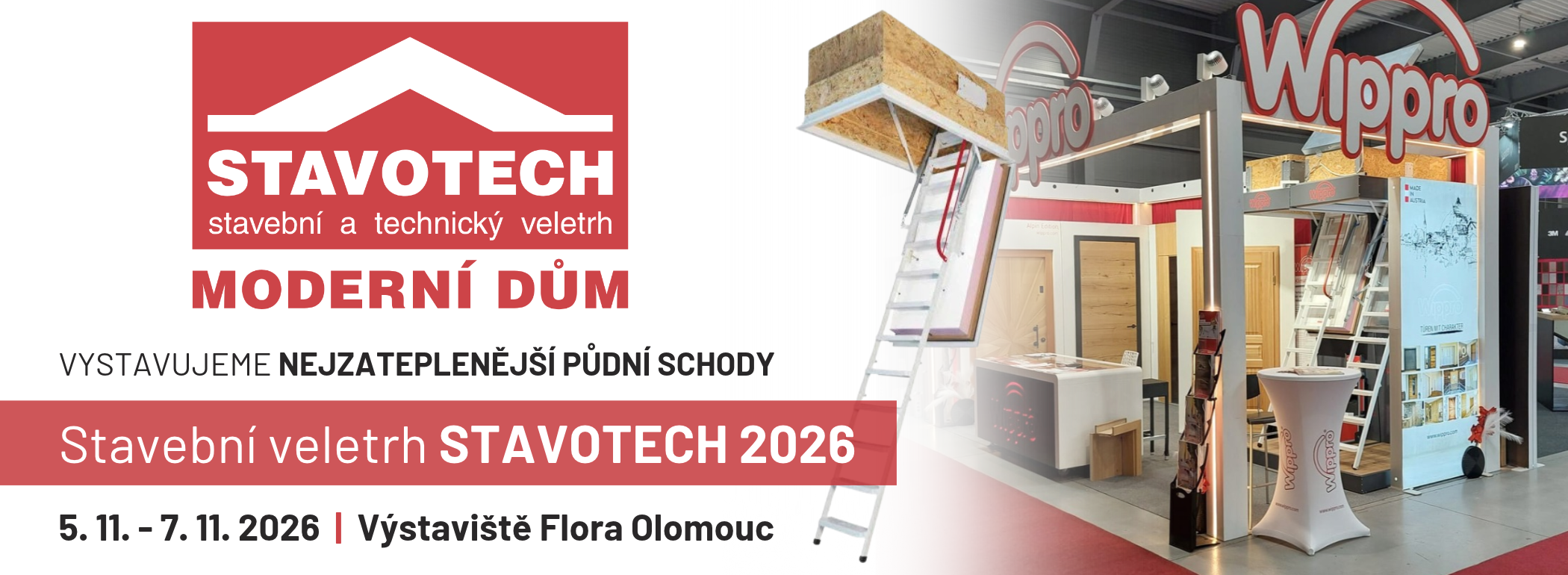 Zveme Vás na Stavební veletrh STAVOTECH OLOMOUC