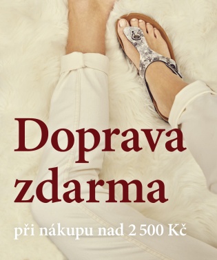 Doprava zdarma při nákupu nad 2 000 Kč
