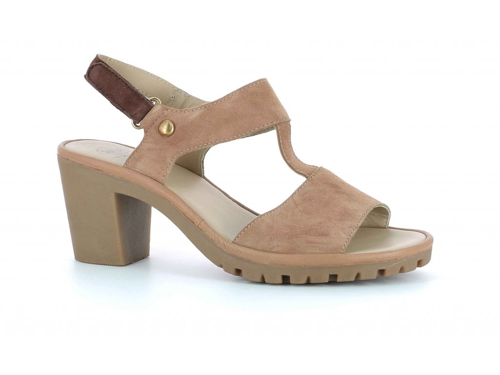 Scholl CALAPUR - dámské sandále na podpatku (Velikost 37)