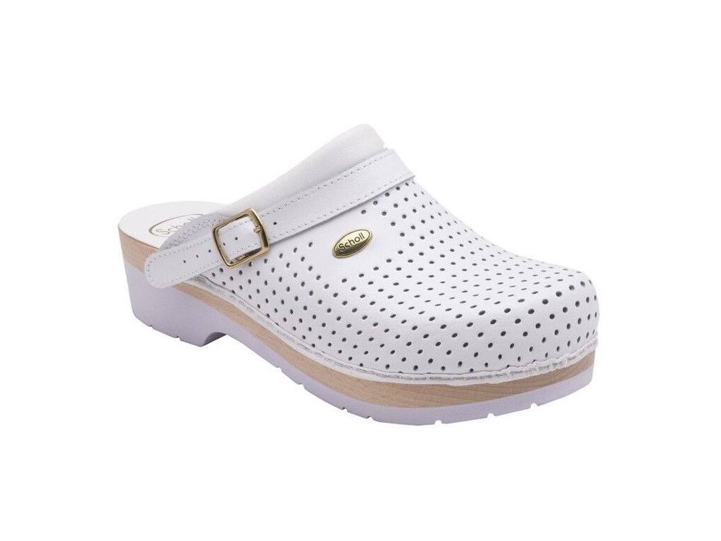 Scholl CLOG S/COMF -  zdravotní obuv PROFESIONAL barva bílá (Velikost 40)
