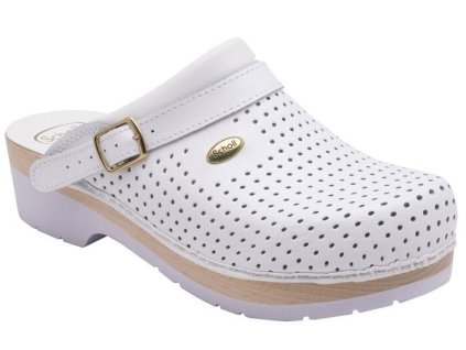 Scholl CLOG S/COMF -  zdravotní obuv PROFESIONAL barva bílá (Velikost 44)
