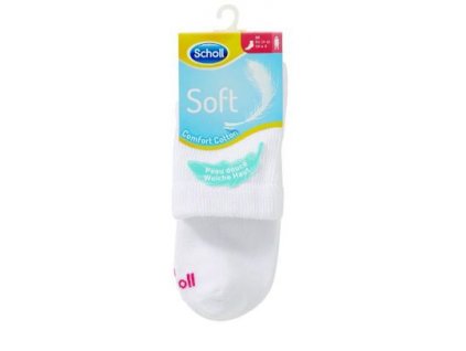 SCHOLL Ponožky dámské Soft bílé  2 -pack (Velikost S(35-38))