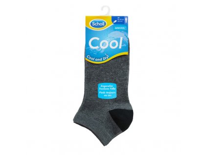 SCHOLL Ponožky pánské Cool  2 -pack - kotníkové modrá/šedá (Velikost M(39-42))