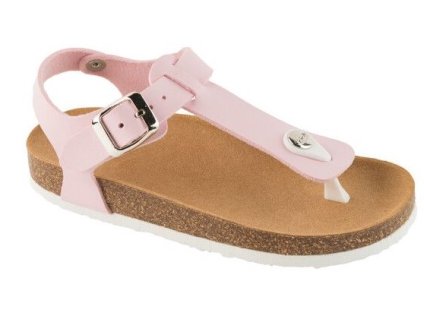 Scholl BOA VISTA B/S KID - dětské zdravotní žabky barva růžová (Velikost 29)