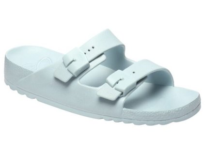 Scholl BAHIA  - dámské zdravotní pantofle barva šedá (Velikost 37)