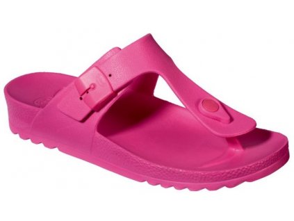 Scholl BAHIA FLIP FLOP - dámské zdravotní žabky barva fuchsiová (Velikost 36)