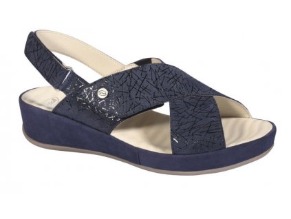 Scholl FABIA - dámské sandále barva námořnická modř (Velikost 38)