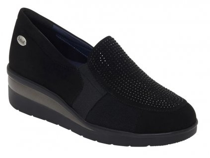 Scholl ENJA SLIP ON - dámská uzavřená obuv barva černá (Velikost 37)