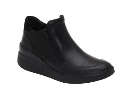 Scholl EMMA ANKLE BOOT - dámská zimní obuv barva černá (Velikost 41)