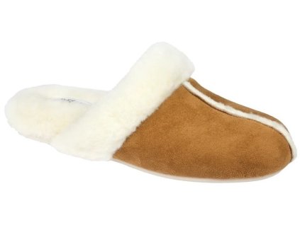 Scholl LOVELY -  zdravotní dámská domácí obuv barva světle hnědá (Velikost 40)