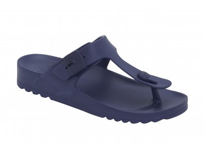 Scholl BAHIA FLIP FLOP - dámské zdravotní žabky barva námořnická modř (Velikost 36)