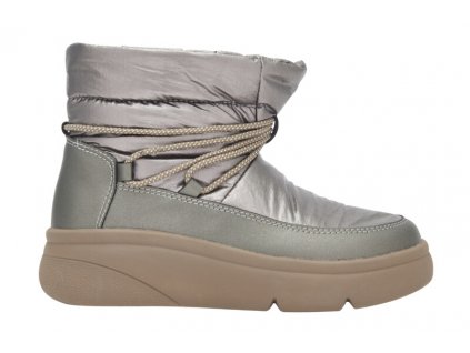Scholl ASPEN MOON - dámská zimní zdravotní obuv barva cínová (Velikost 38)