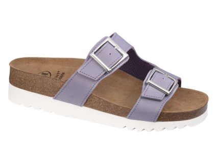 Scholl FILIPPA - dámská zdravotní pantofle barva levandulová (Velikost 42)