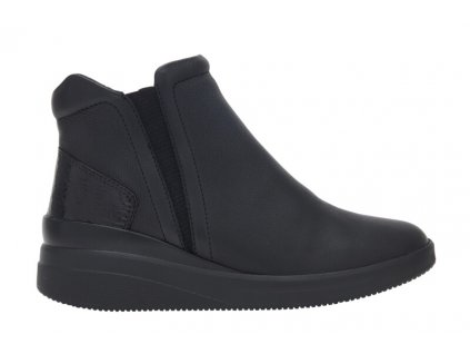 Scholl EMMA BOOTIE - dámská zdravotní obuv barva černá (Velikost 38)