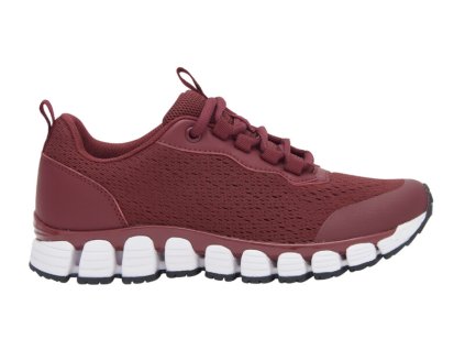 Scholl GALAXY JACQUARD - dámská zdravotní obuv barva bordó (Velikost 37)