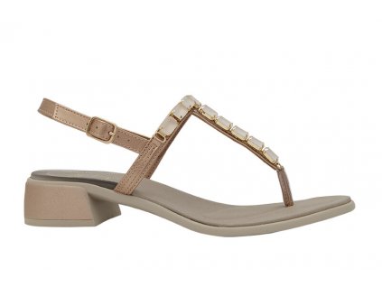 Scholl PANAREA  FLIP FLOP - dámské zdravotní sandále barva růžově zlatá (Velikost 37)