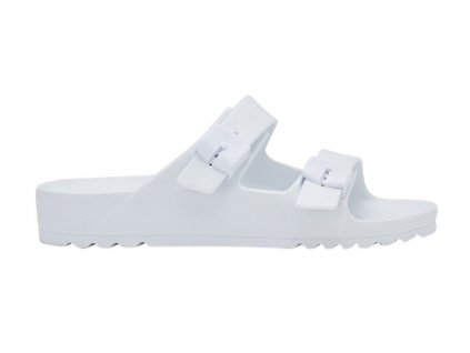 Scholl BAHIA - dámské zdravotní pantofle barva bílá (Velikost 37)