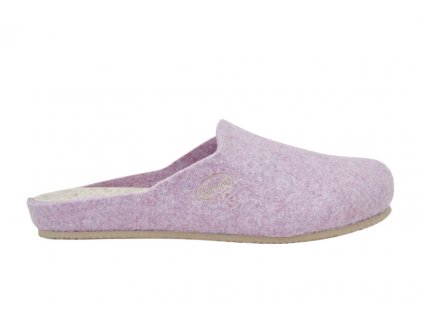 Scholl LAYE - zdravotní dámská domácí obuv barva fialová (Velikost 37)