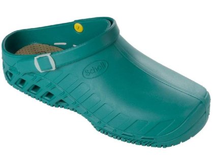 Scholl CLOG EVO - pracovní obuv Profesional barva smaragdová (Velikost 46)
