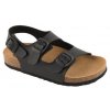 Scholl AIR BAG B/S KID - dětské zdravotní sandále barva černá (Velikost 28)